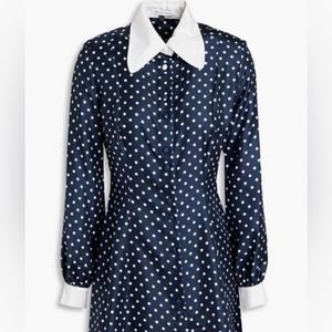 Bella Freud size 2 polka dot dress